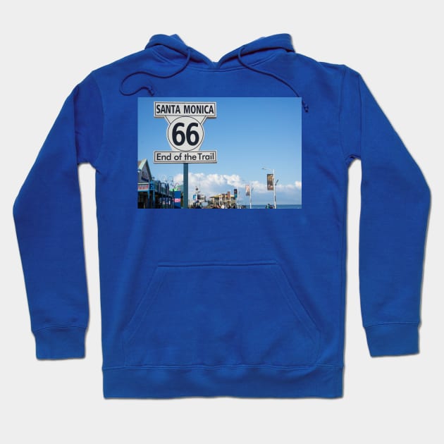 Route 66 Pier Hoodie by sma1050